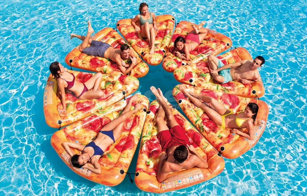 Materac dmuchany Pizza INTEX 58752