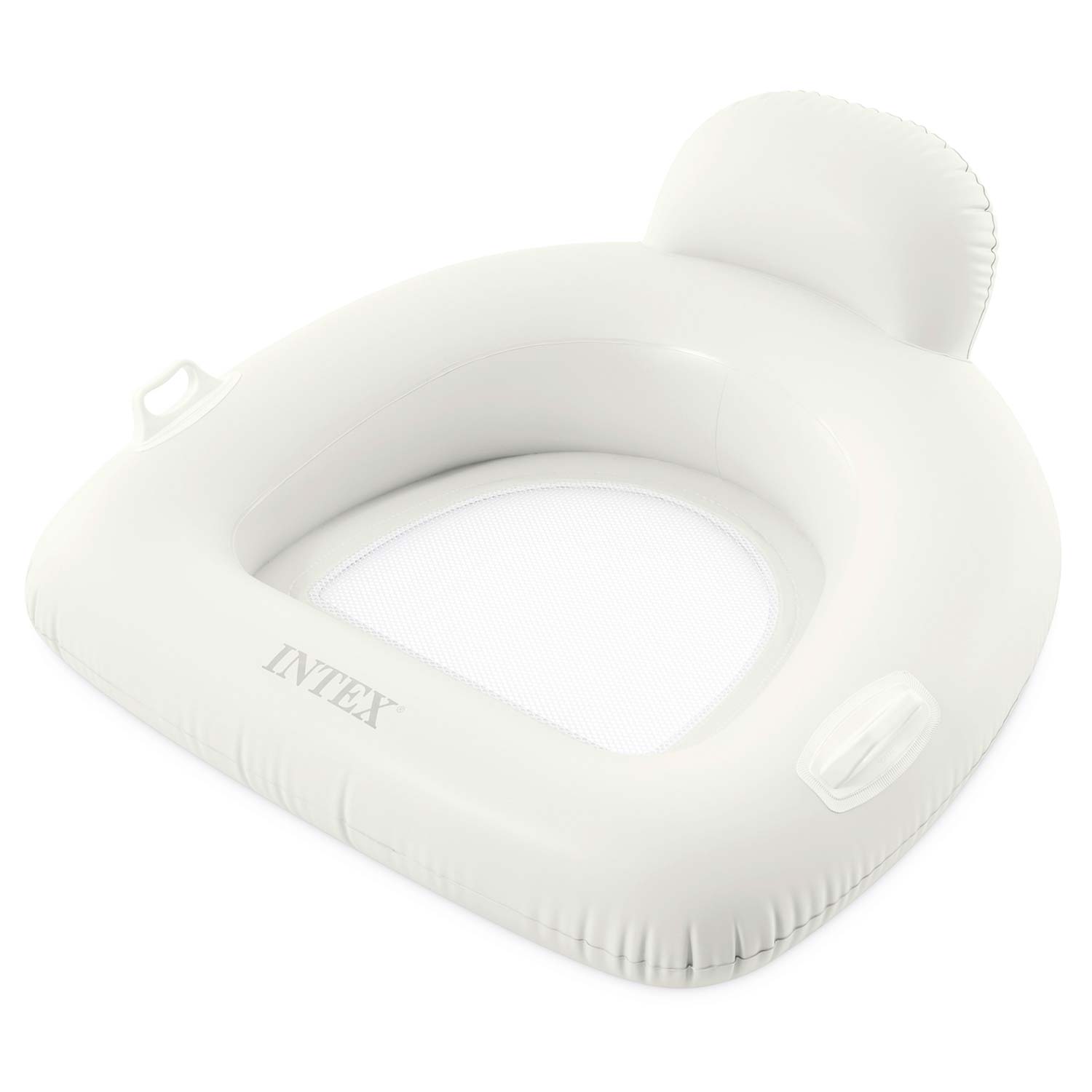 Materac fotel do pływania biały INTEX 56801