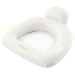 Materac fotel do pływania biały INTEX 56801