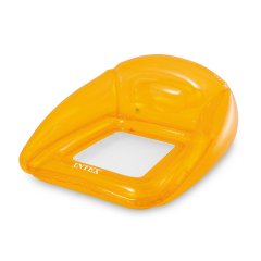 Materac fotel do pływania pomarańczowy INTEX 56802