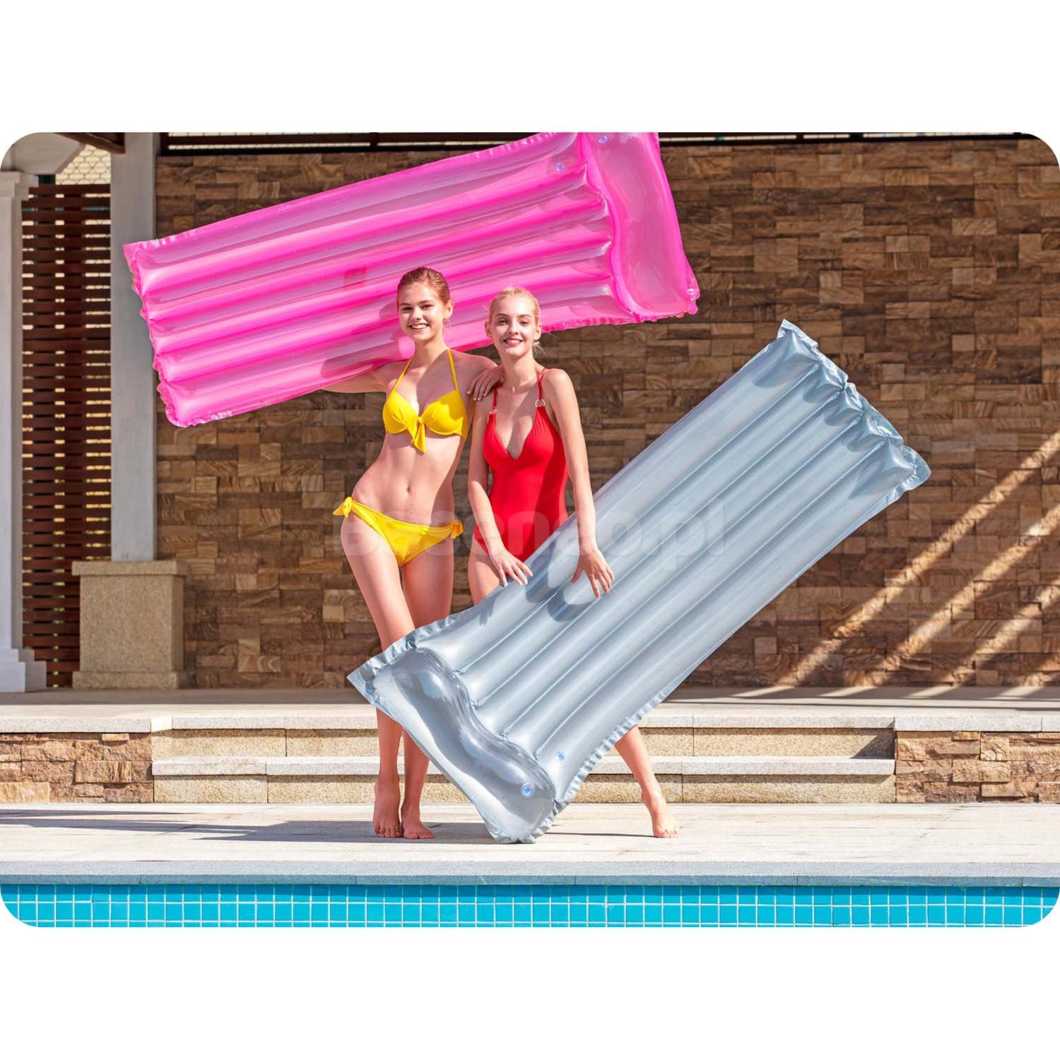 Materac plażowy Deluxe 4 kolory 183 x 76 cm Bestway 44013