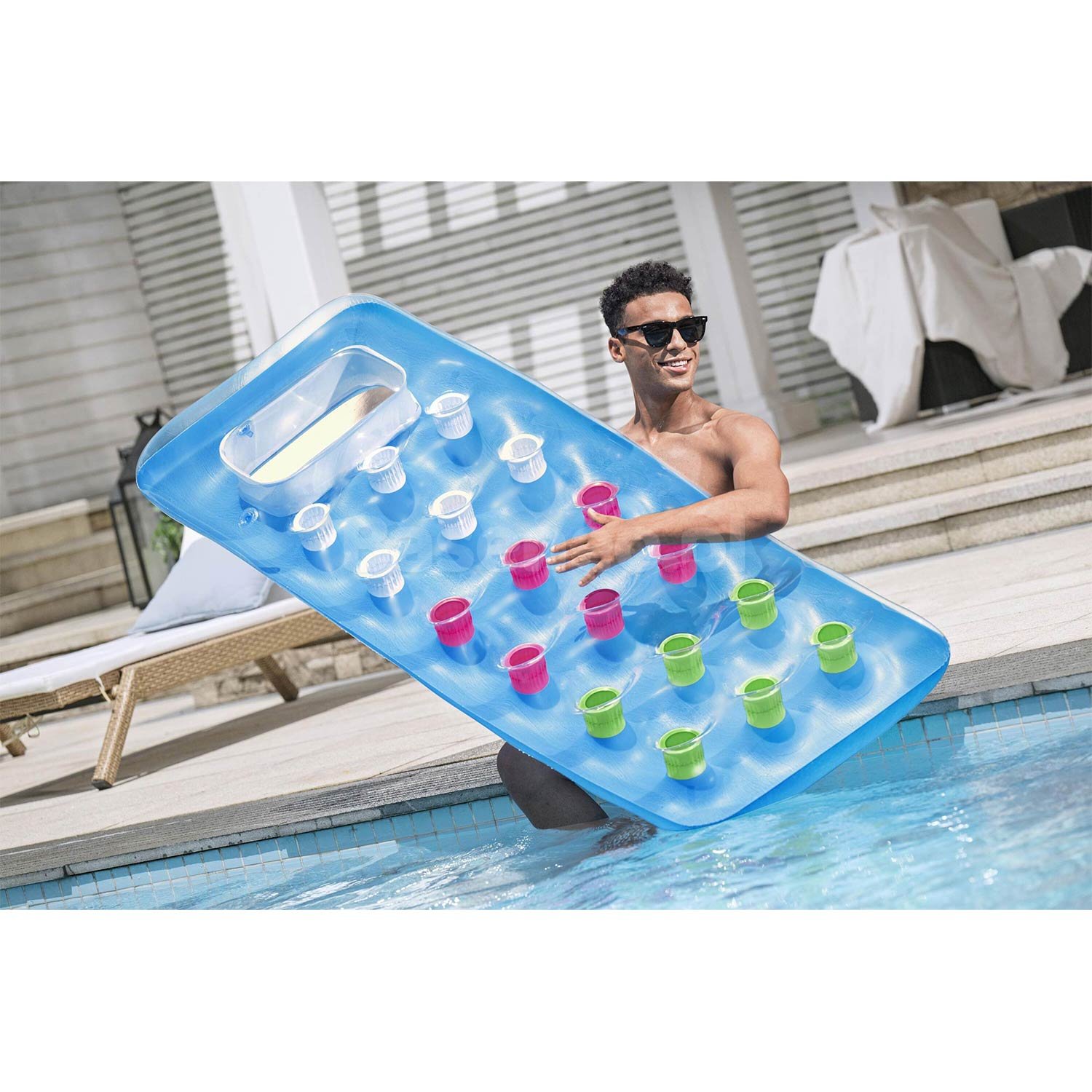 Materac plażowy z okienkiem 188 x 71 cm Bestway 43040