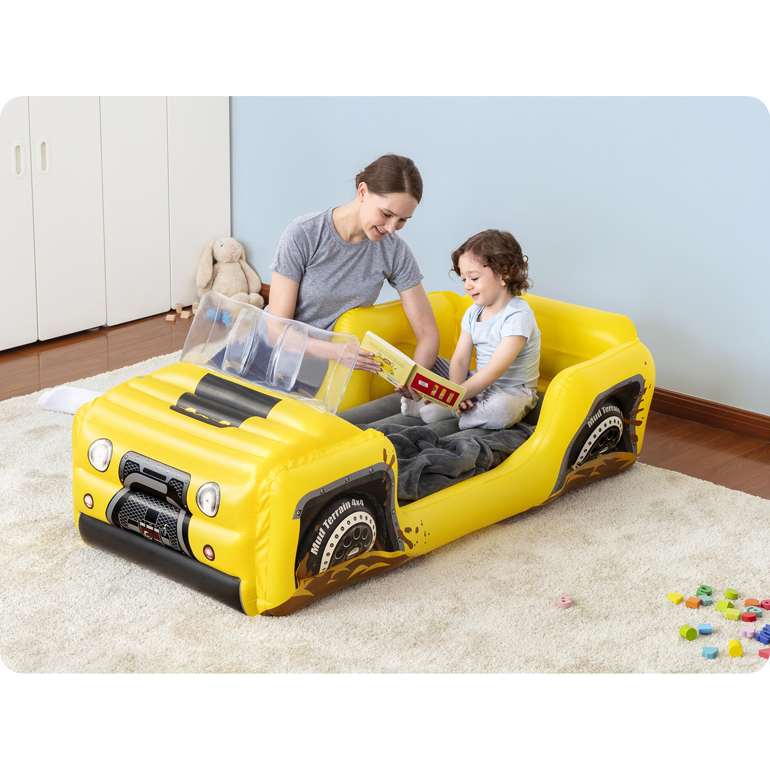 Materac welurowy auto Bestway 67714