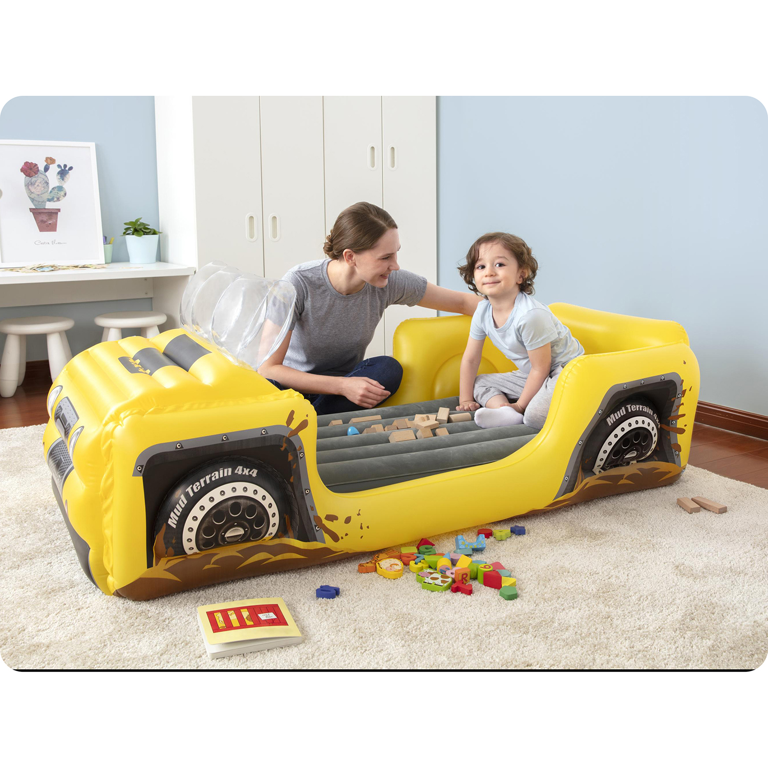 Materac welurowy auto Bestway 67714