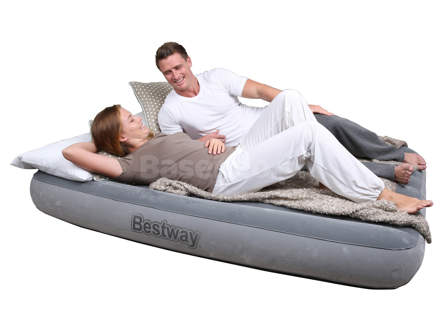Materac dmuchany 191x137x25 cm dwuosobowy Bestway 67540
