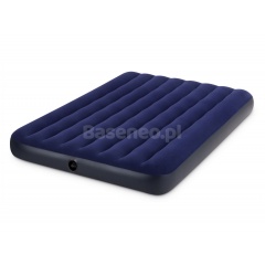 Materac dmuchany 191x137x22 cm z pompką tłokową INTEX 68758