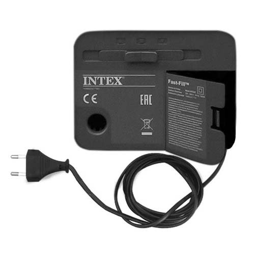 Materac welurowy z pompką Intex 64428