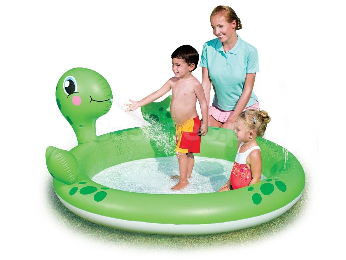 Plac zabaw basen z fontanną Żółw 180 x 152 x 66 cm Bestway 53042