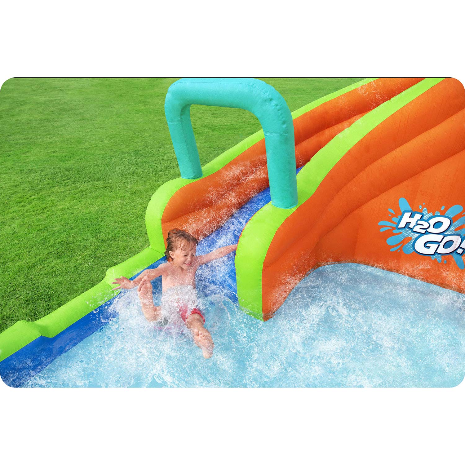 Plac zabaw dmuchany Mega Park 365 x 320 x 270 cm Bestway 53408