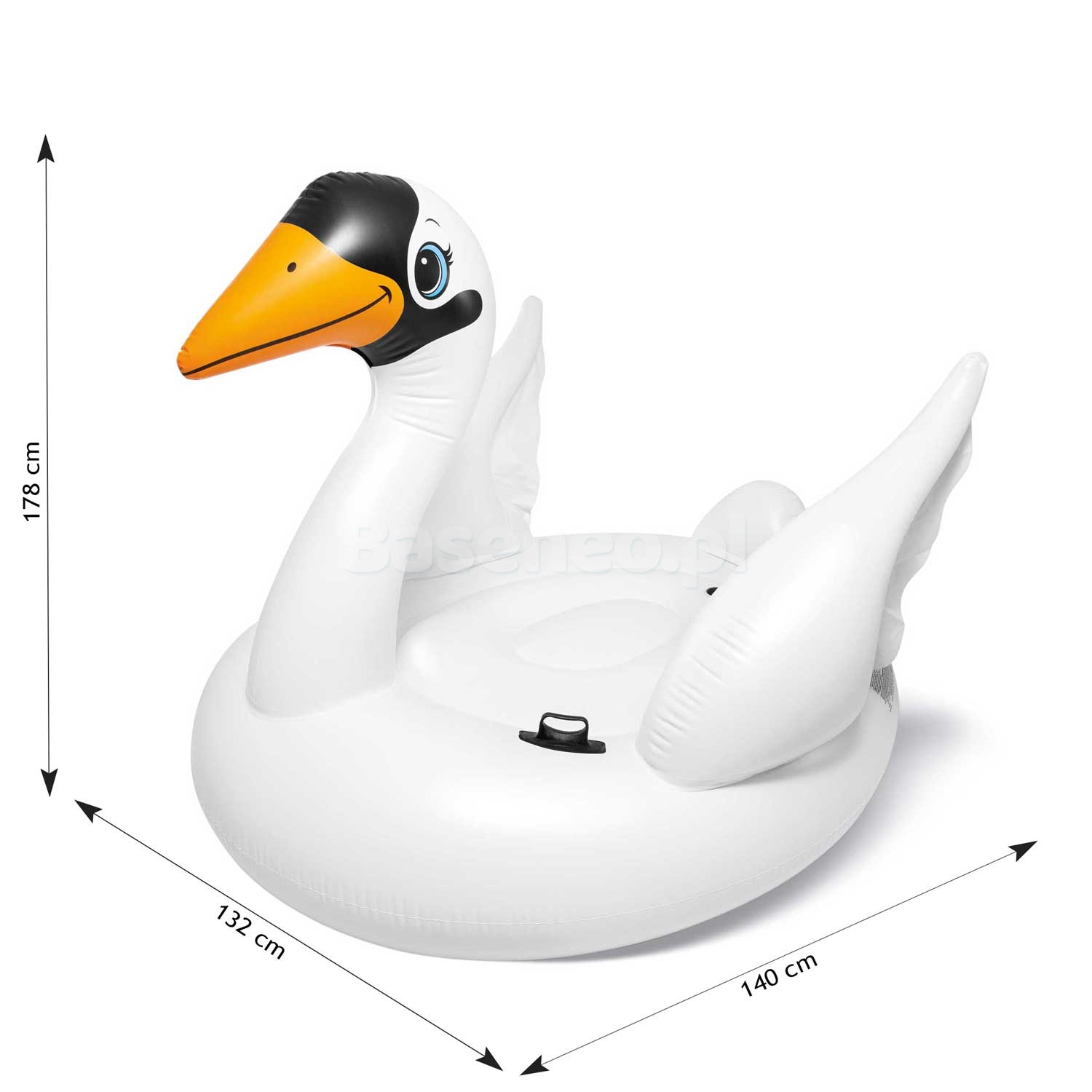 Pływająca wyspa łabędź INTEX 57287