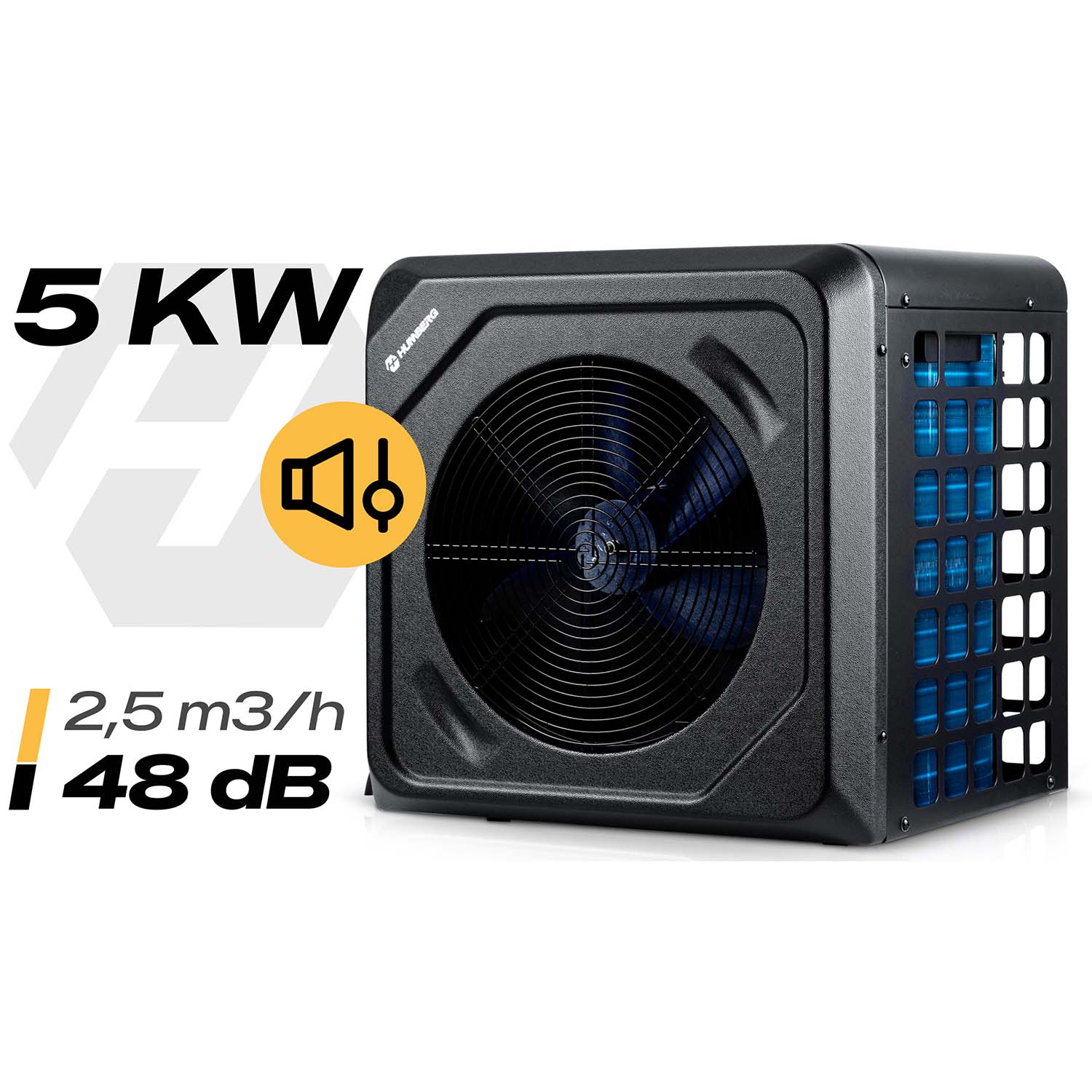 Pompa ciepła do basenu spa podgrzewacz wody 5kw Humberg HM-910