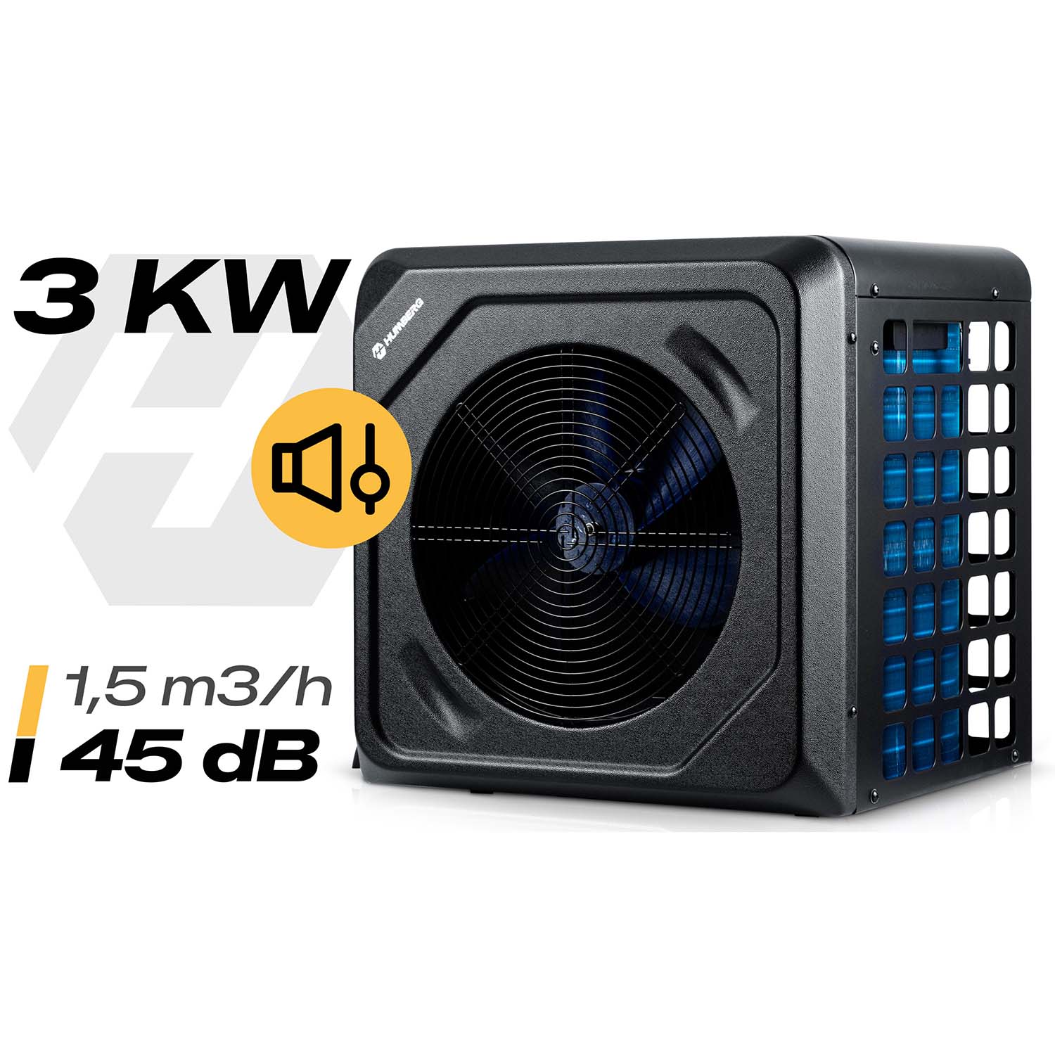 Pompa ciepła do basenu spa podgrzewacz wody 3kw Humberg HM-911