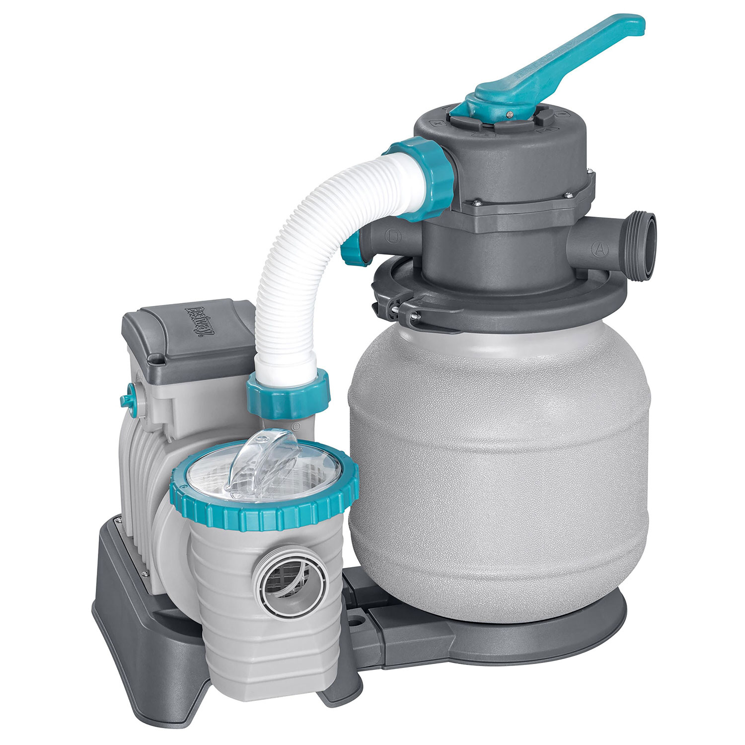 Pompa piaskowa do basenów + kulki filtracyjne 6056 l/h Bestway 58497