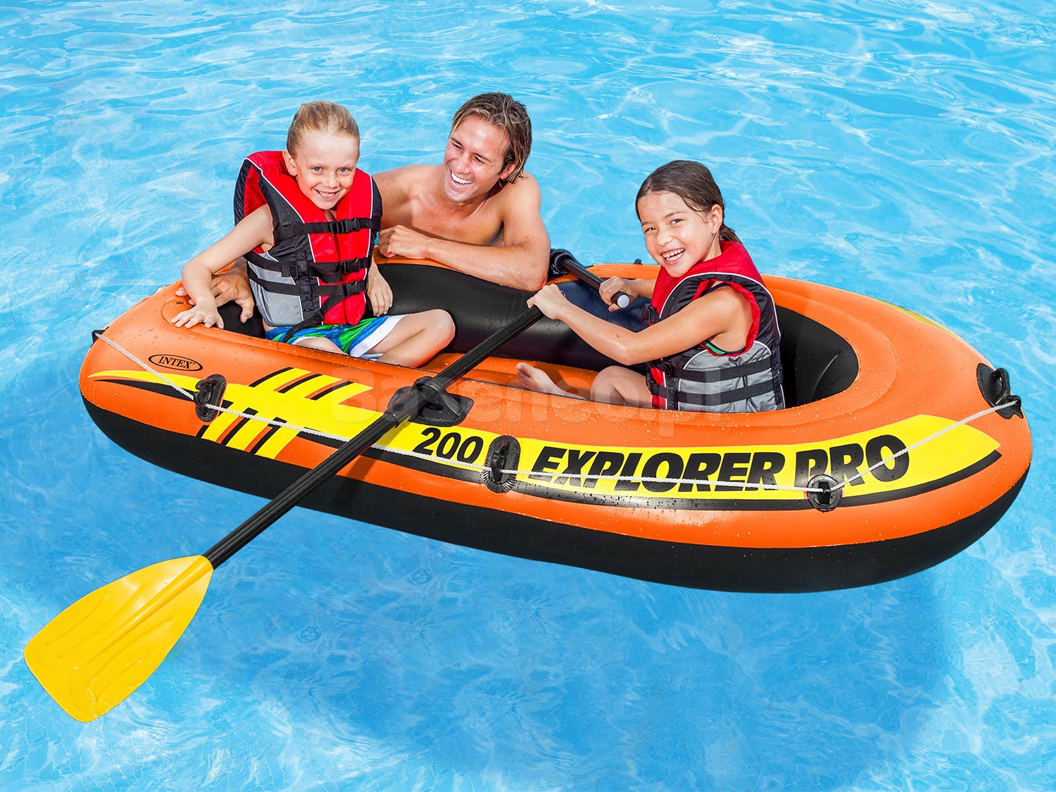 Ponton Explorer PRO 200 196 x 102 x 33 cm INTEX 58356