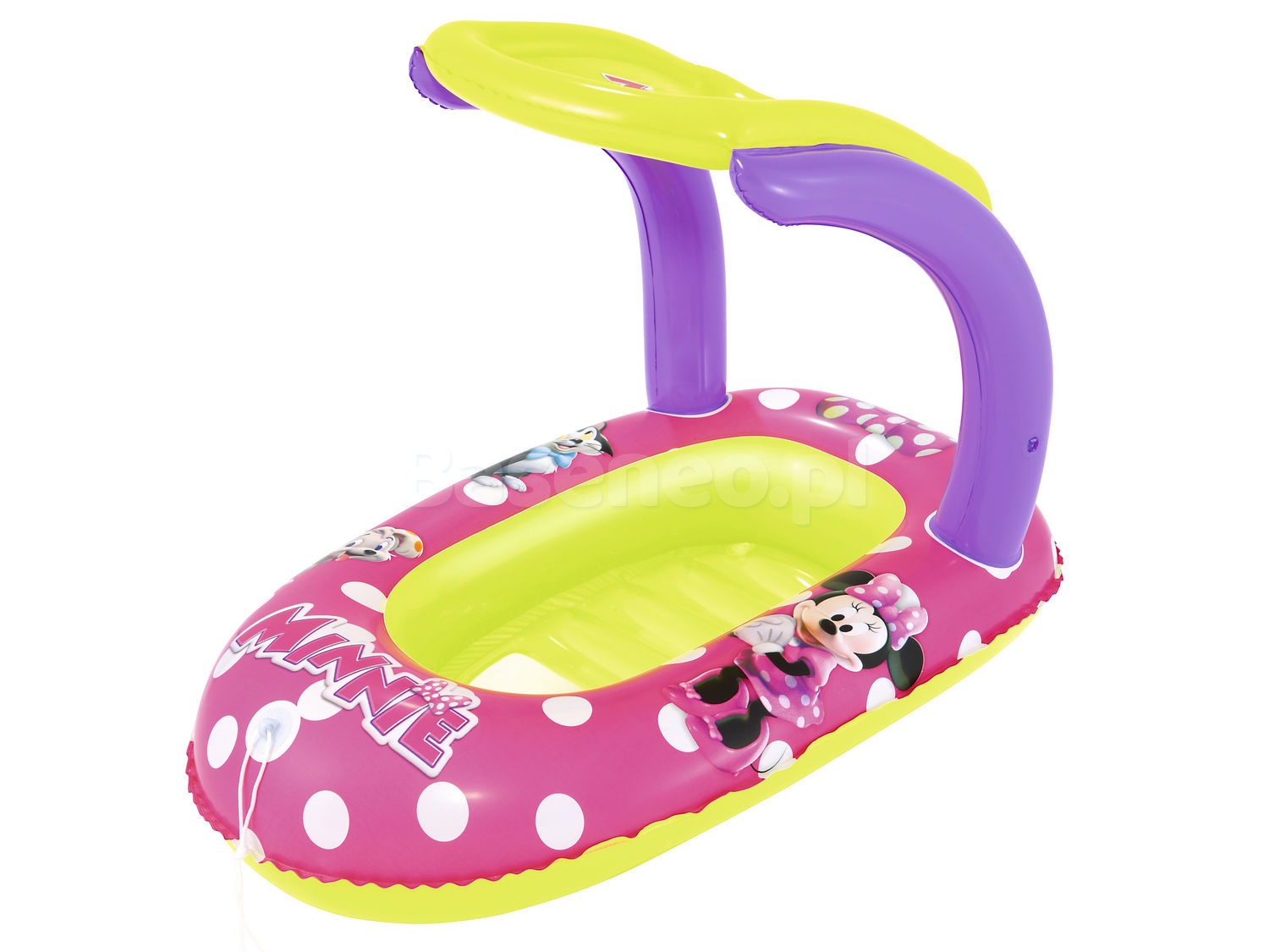 Pontonik z daszkiem Myszka Minnie 112 x 71 cm Bestway 91059
