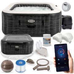 SPA dmuchane z hydromasażem 4 osobowe zestaw INTEX 28450