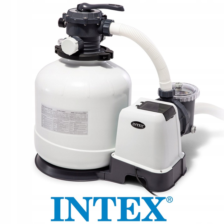 Pompa Filtrujaca Piaskowa 12000 L H Intex 26652 Baseny Ogrodowe Na Baseneo Pl